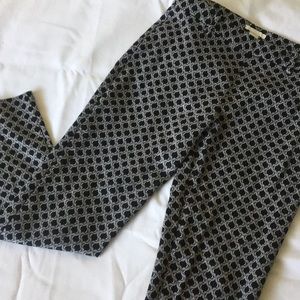 H&M Print Straight Legged Pants